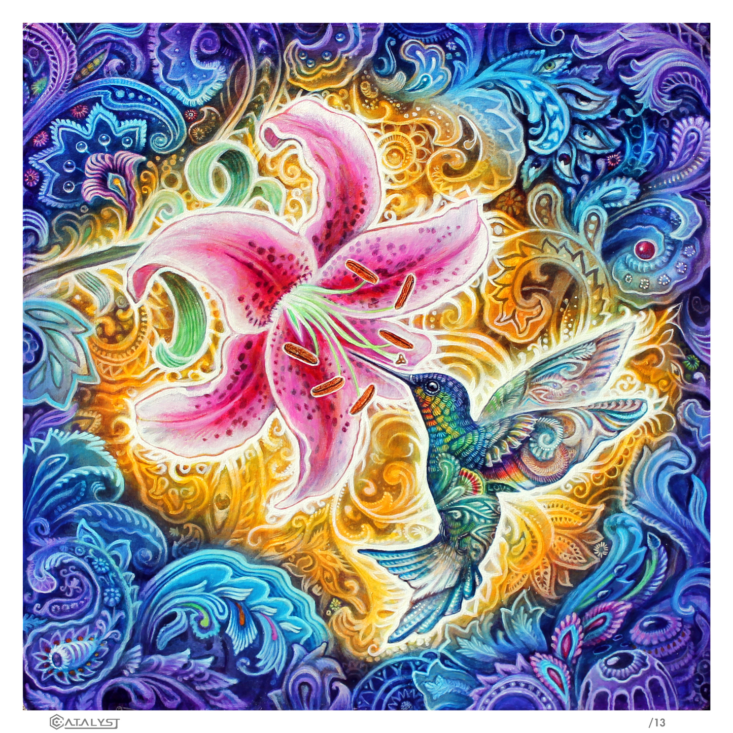 Randal Roberts | Humming Bird | Paper Print