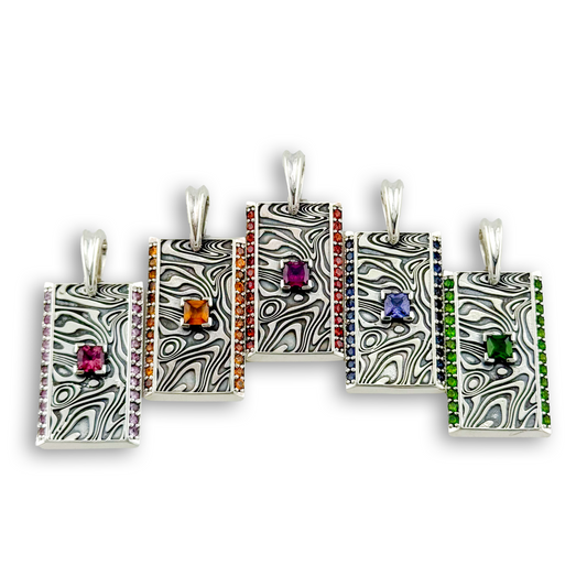 Liquid Vision | Hessonite Garnet Pendant