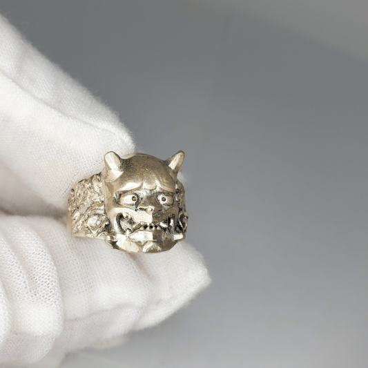 Charlie Boost - Silver Oni Ring
