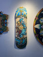 Scott Nicholson | "Soul Seeker" | Colored Pencil on Skateboard