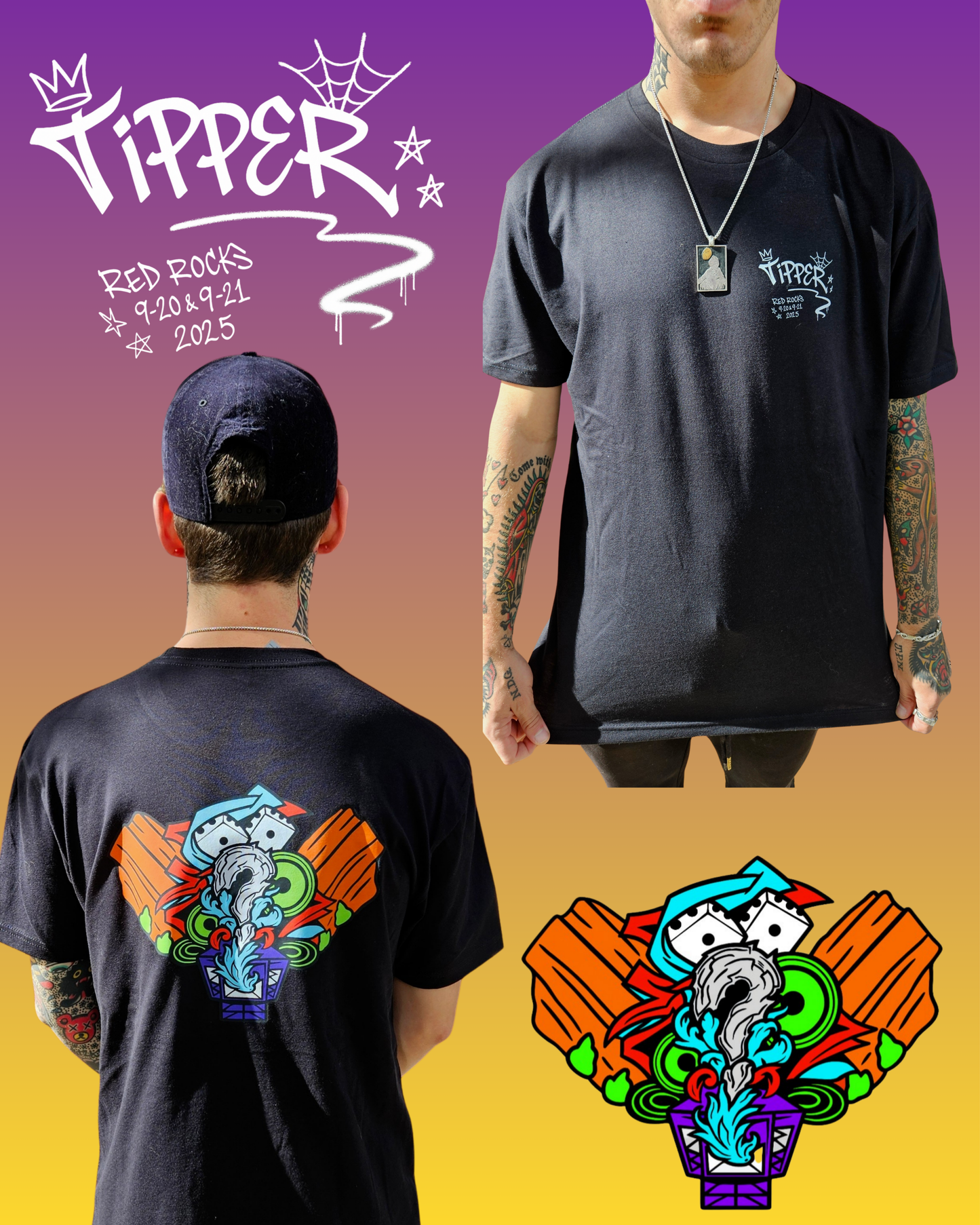 Tipper Red Rocks 2025